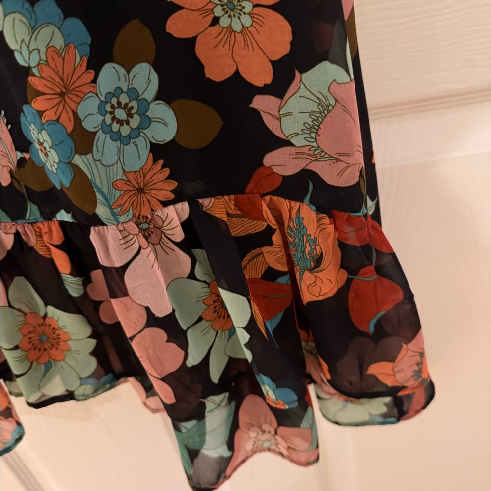 Zara floral dress